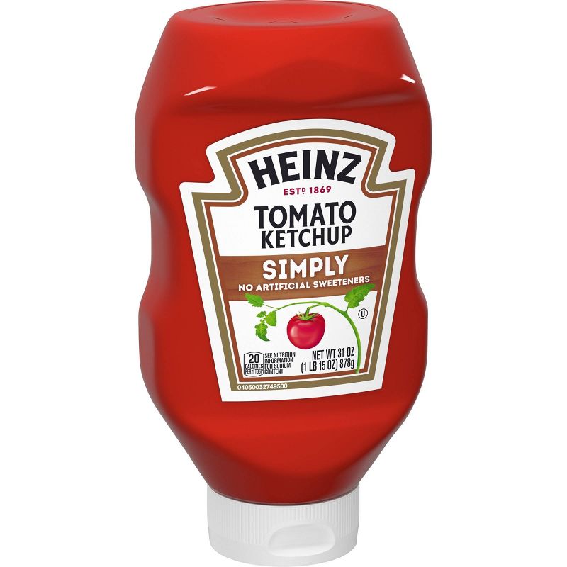 Heinz Simply Heinz Tomato Ketchup - 31oz