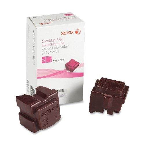 Genuine Xerox Magenta Solid Ink Sticks for the ColorQube 8570 (2 pcs/Box), 108R00927
