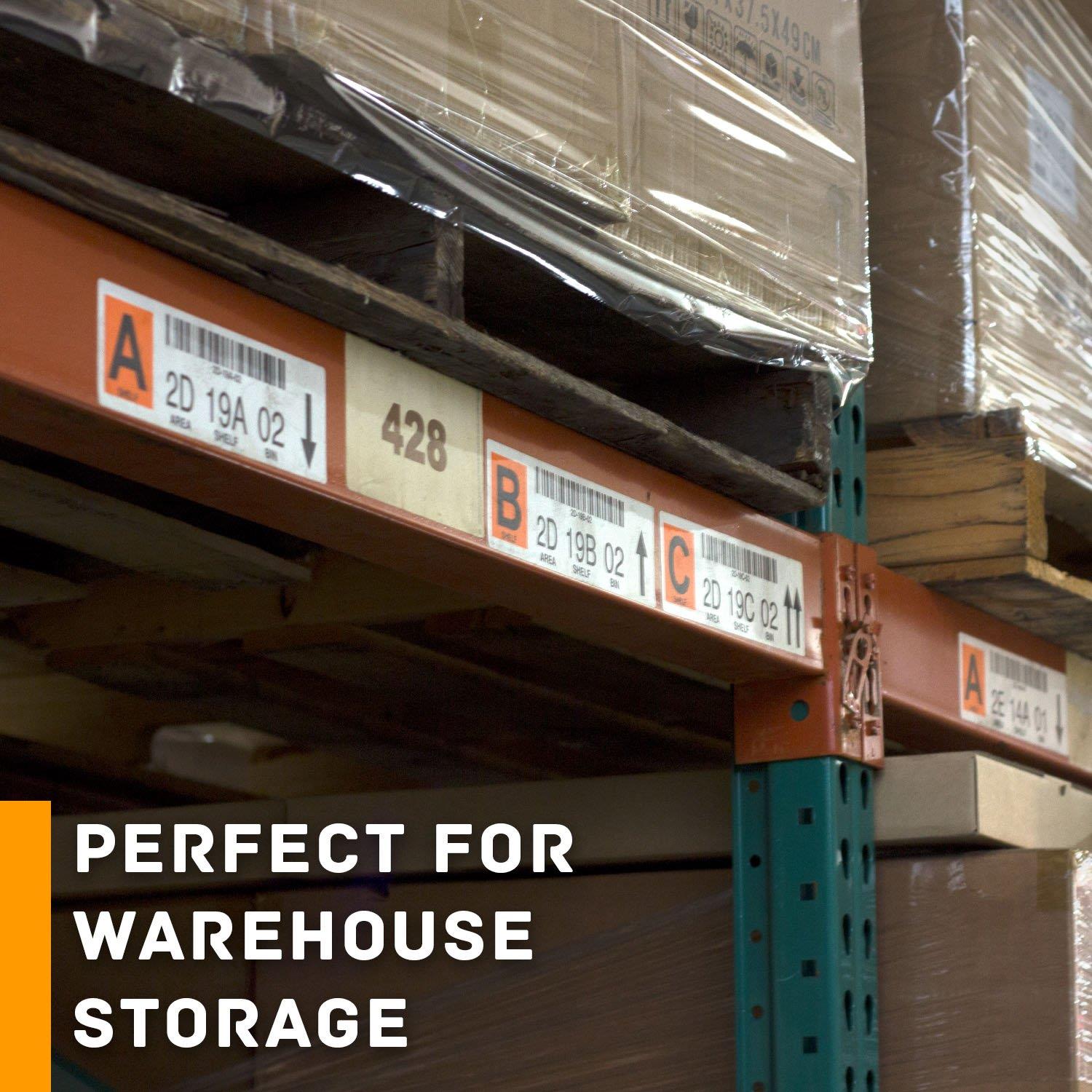 OfficeSmartLabels Dymo Compatible 1933083 & 30332 ( 1" x 1" ) Multipurpose Industrial Grade Plastic Labels (1 Roll - 850 Labels Per Roll)