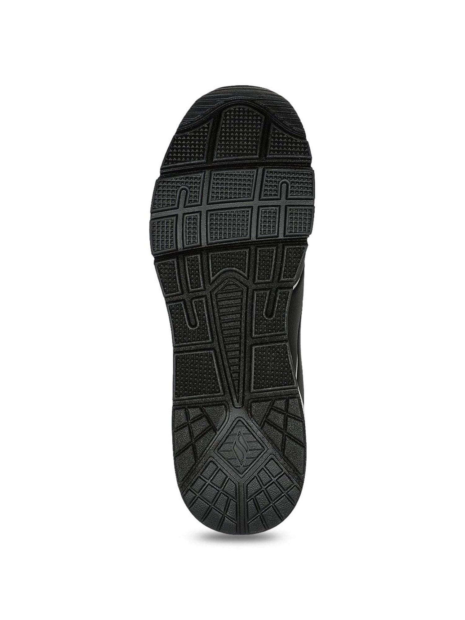 Skechers Men's UNO 2 Black White Casual Lace Up Shoe