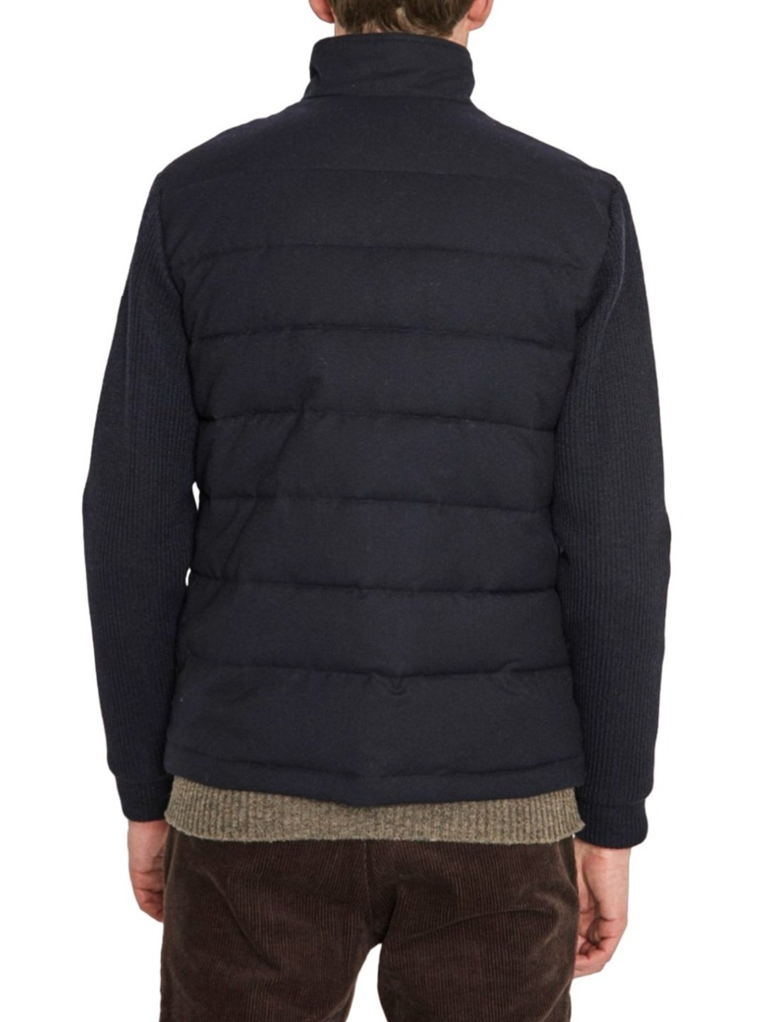 Bruun & Stengade Blue Regular Fit Puffer Jacket