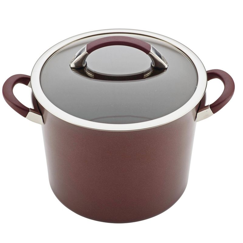 Circulon Symmetry 11pc  Hard Anodized Nonstick Cookware Set Merlot