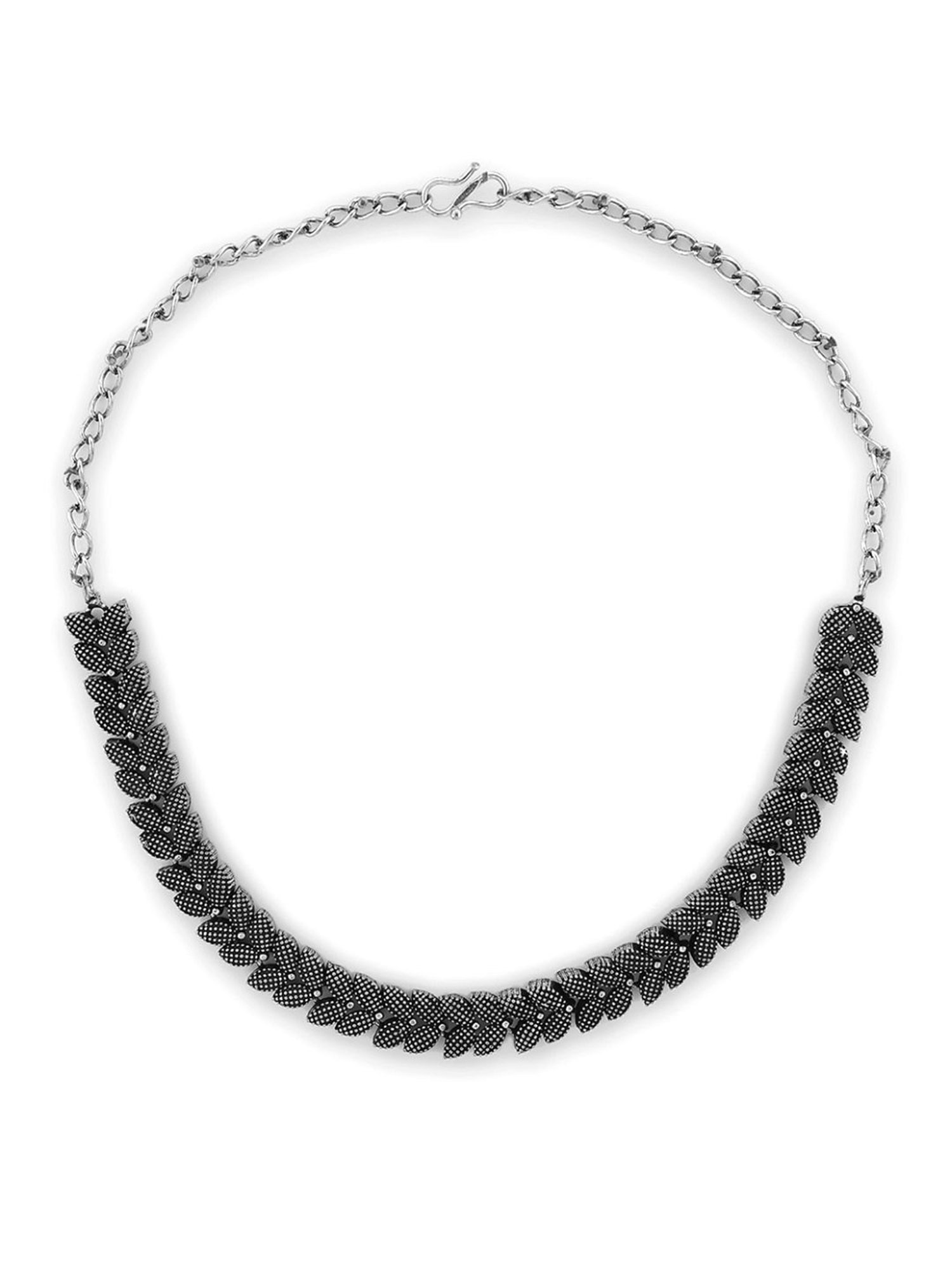 Fida Ethnic Silver Jewellery Set