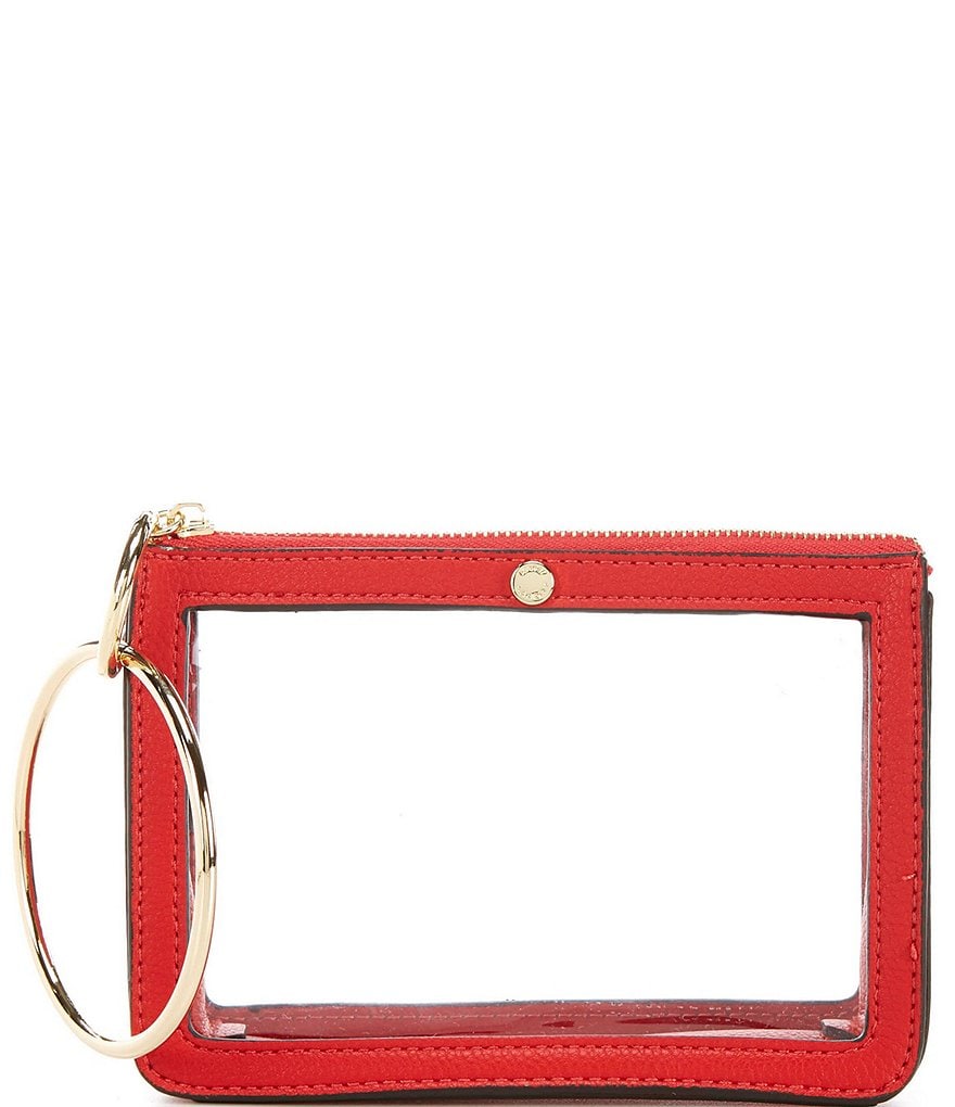 Michael Kors Zebra Signature Jet Set Double Zip Wristlet