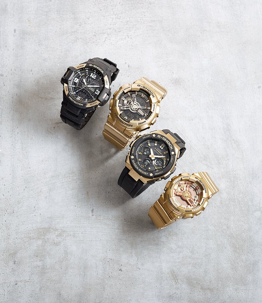 G-Shock G-Steel Solar-Powered Ana-Digi World Time Watch