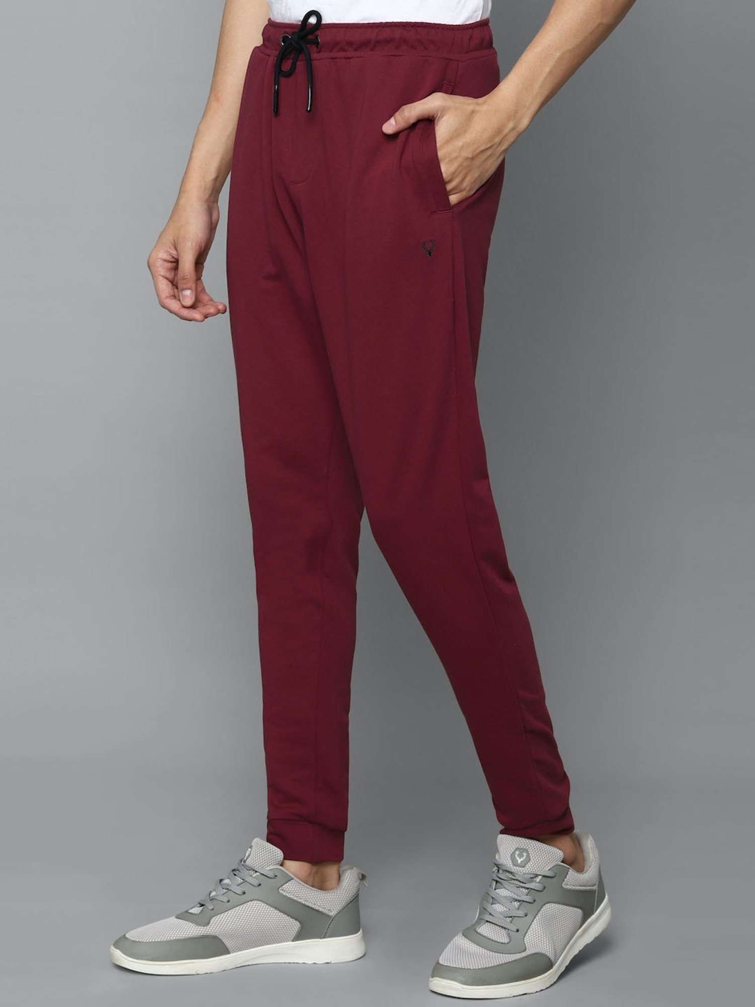 Parx Black Jogger Fit Joggers