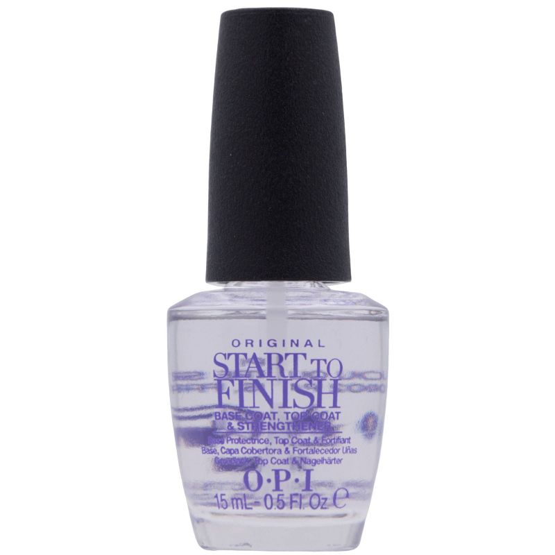 OPI Start to Finish Base Coat, Top Coat and Strengthener – 0.5 fl oz