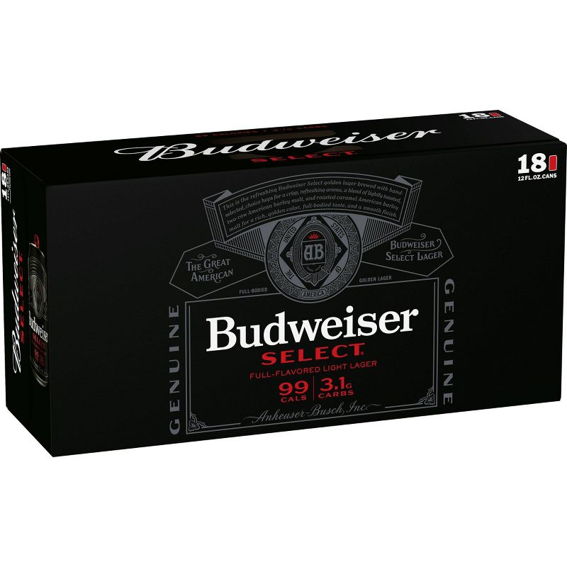 Budweiser Select Beer - 18pk/12 fl oz Cans