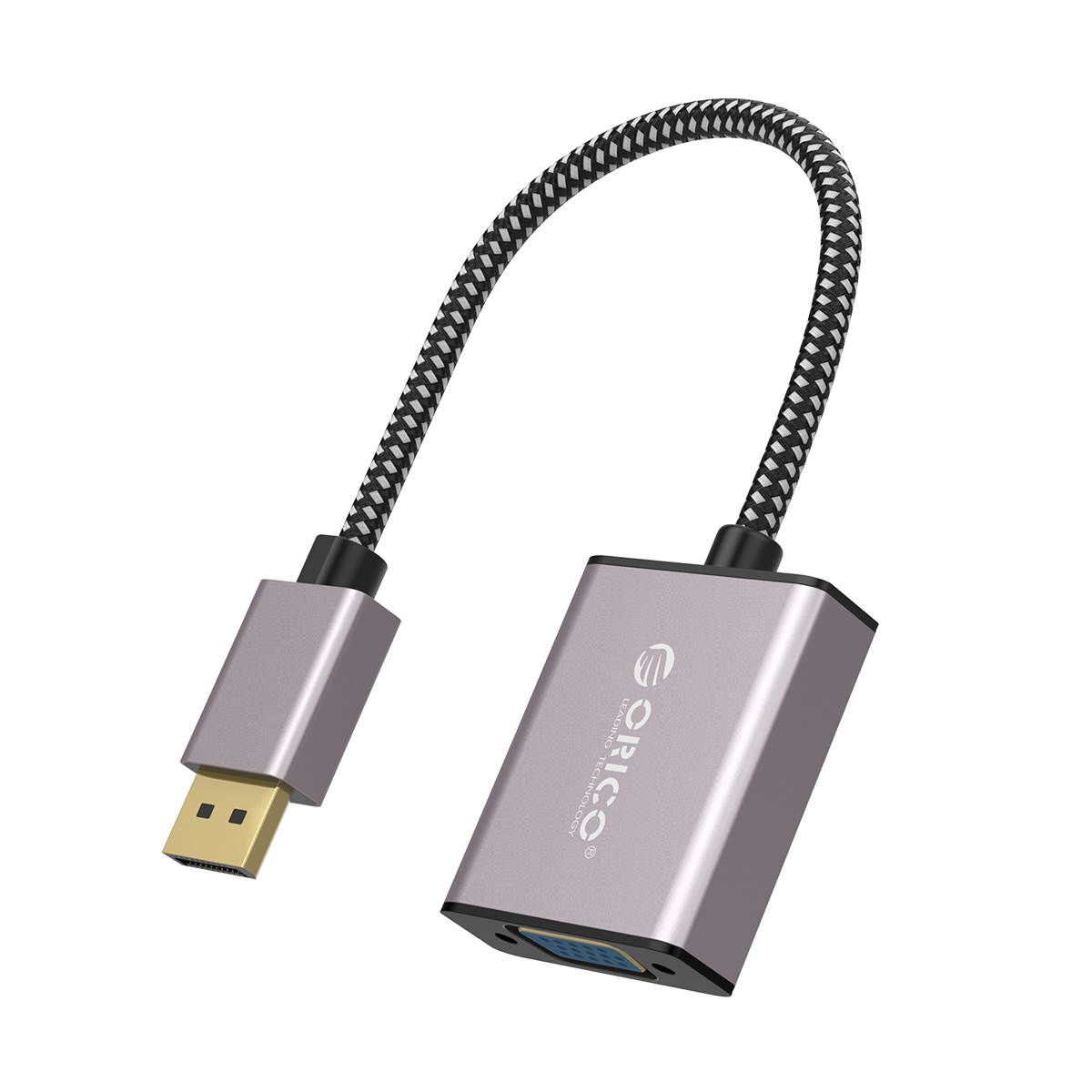 ORICO DisplayPort to VGA 9020*1080@60HZ Adapter DP Display Port to VGA Converter Male to Female Compatible for PC Laptop and More