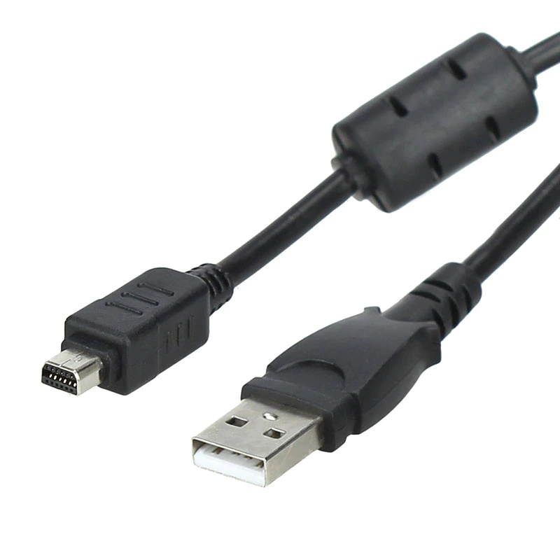 male to 12Pin camera data cable for Olympus camera