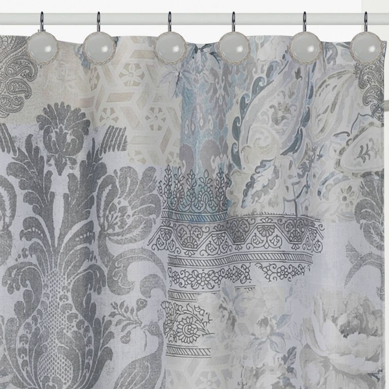 Heirloom Shower Curtain Gray - Creative Bath