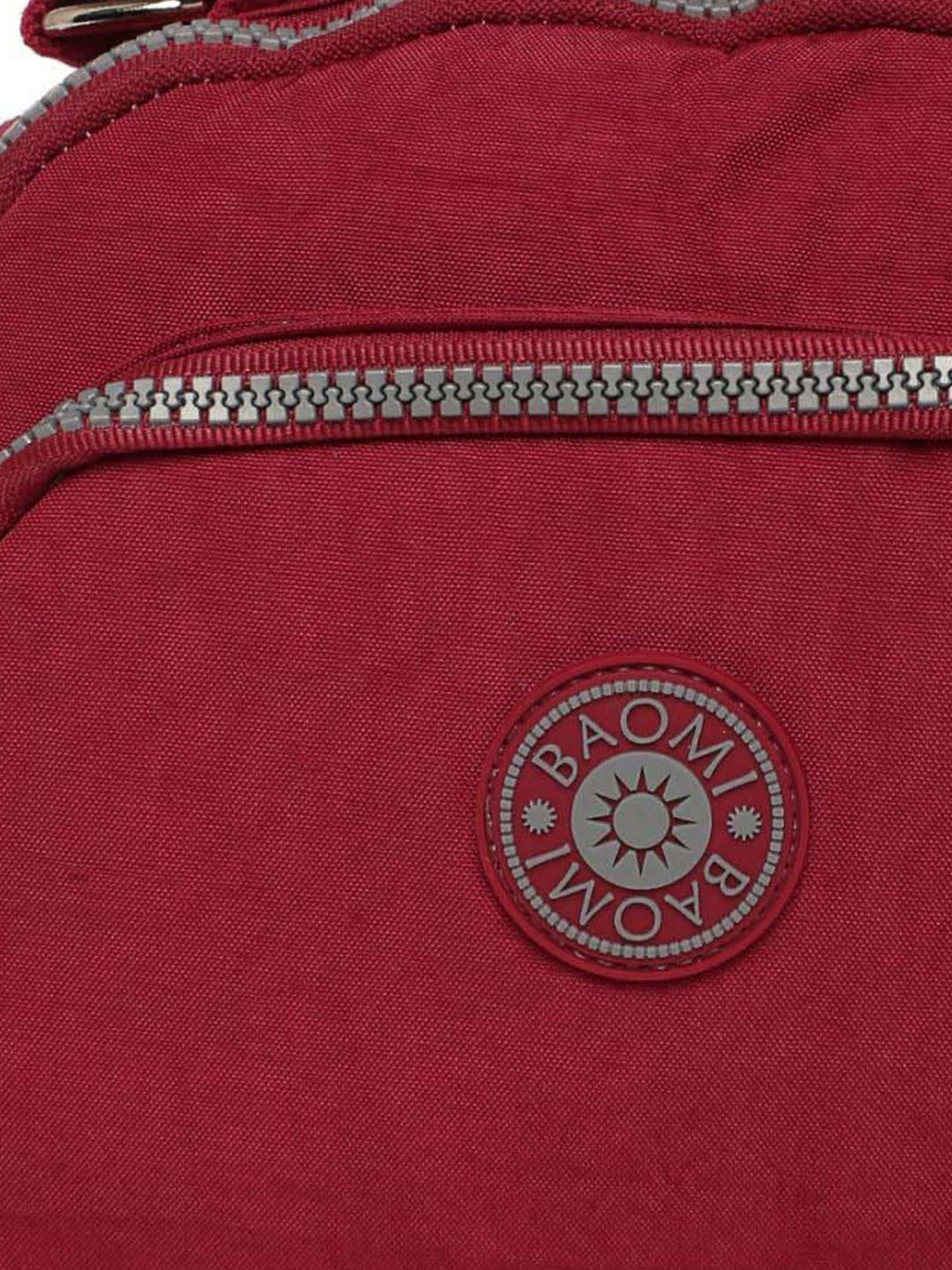 Baomi Red Solid Medium Cross Body Bag