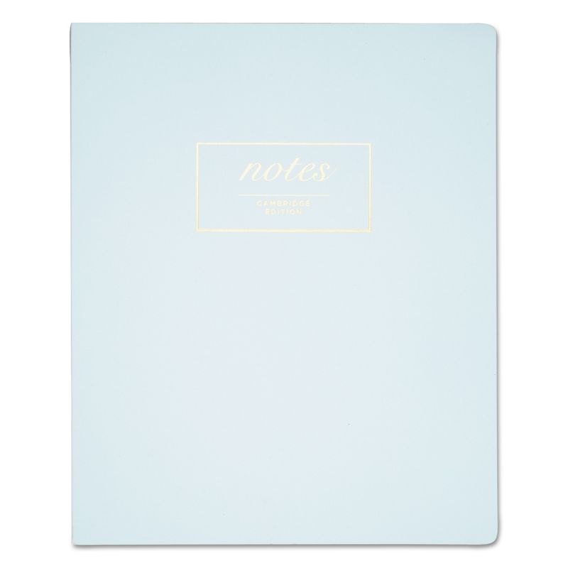 Cambridge Workstyle Notebook, Legal Rule, Aqua Cover, 9 x 11, Unperforated, 80 Pages 59293