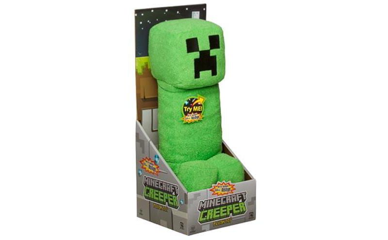 JINX Inc. Minecraft Creeper 14" Plush Toy with Sound