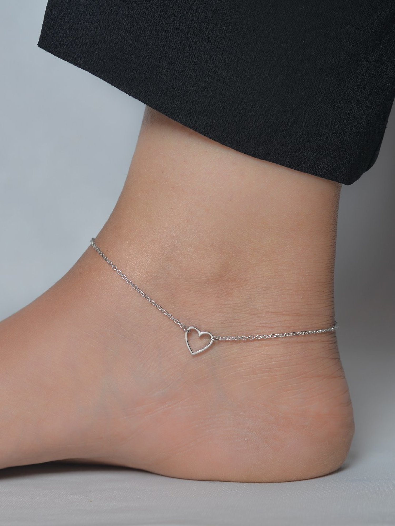 Silberry 92.5 Sterling Silver Isabelle Anklet