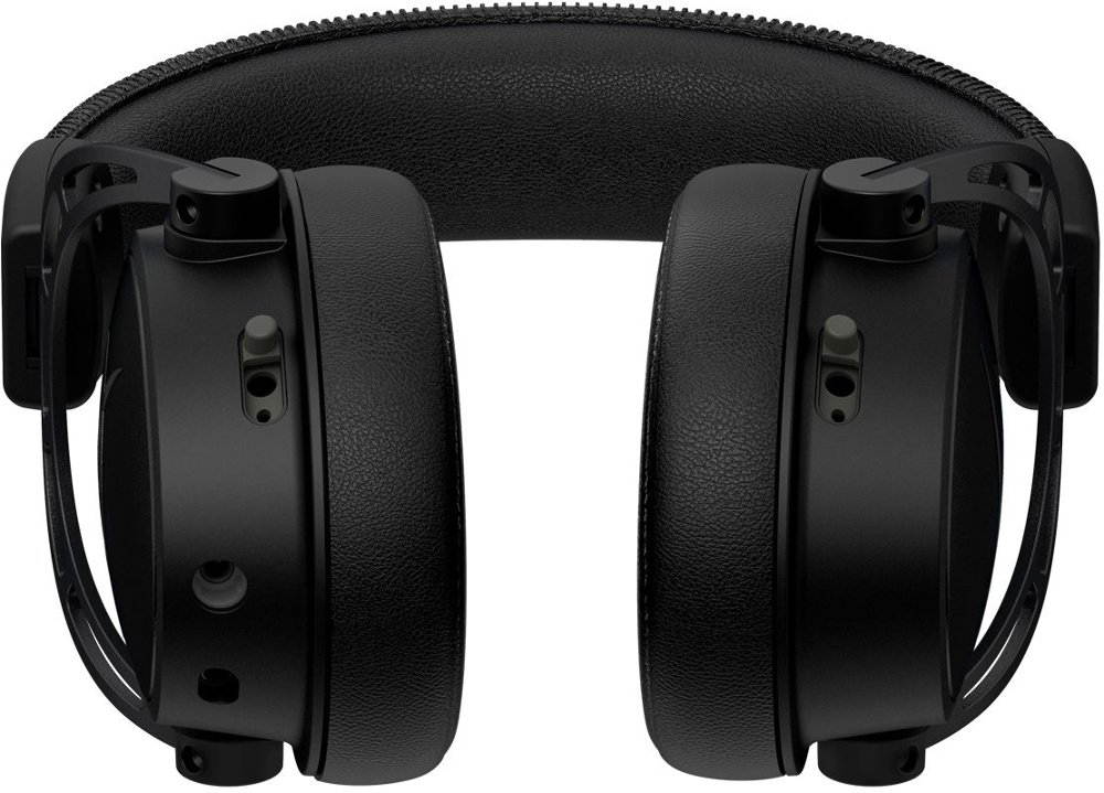HyperX Cloud Alpha S - PC Gaming Headset, 7.1 Surround Sound, Adjustable Bass, Dual Chamber Drivers, Breathable Leatherette, Memory Foam, and Noise Cancelling Microphone - Blackout (HX-HSCAS-BK/WW)