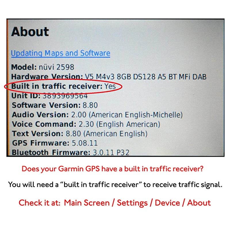 Tech USB Car Charger Adapter Power Cord TA10 TA20 for Garmin Nuvi 55lmt 56lmt 57lmt 58lmt 66lmt 2539lmt 2555lmt 2557lmt 2589lmt 2597lmt 2598lmt 2599lmt Drive 40 51 52 60lmt Traffic GPS 65 Long