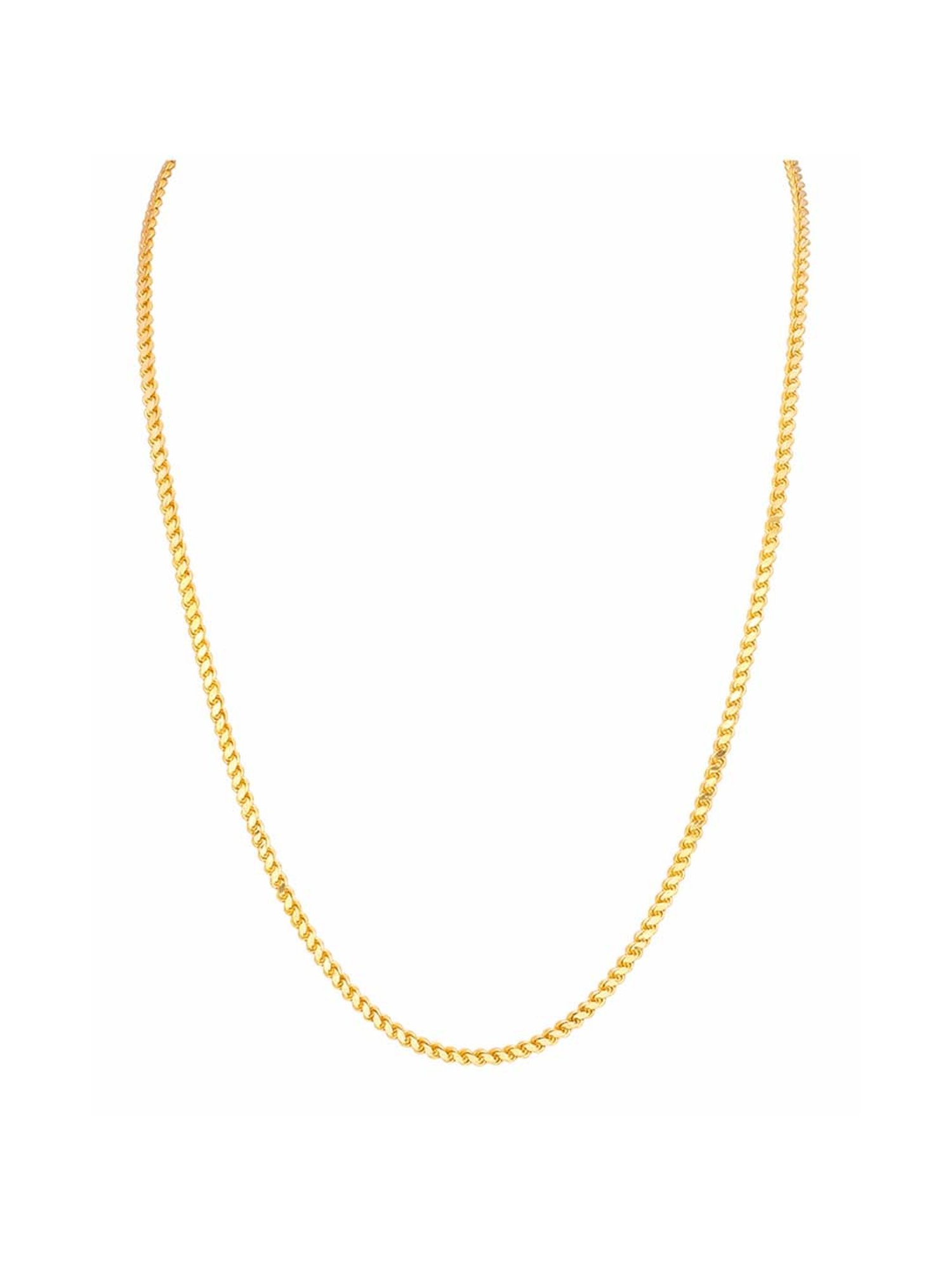 Waman Hari Pethe Jewellers BIS Hallmark 22k Yellow Gold Chain
