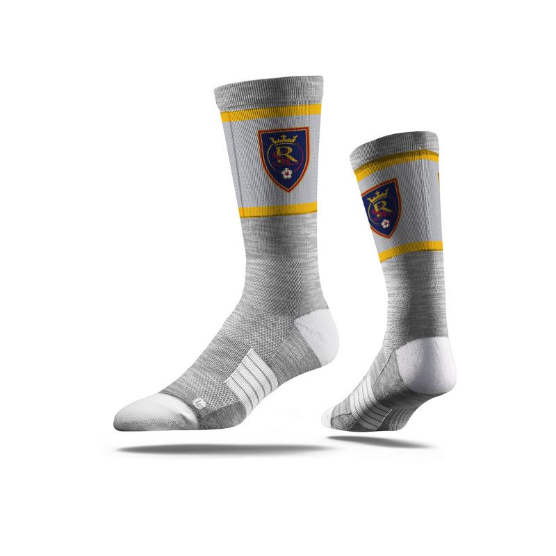 MLS Real Salt Lake Gray Classic Crew Sock M/L