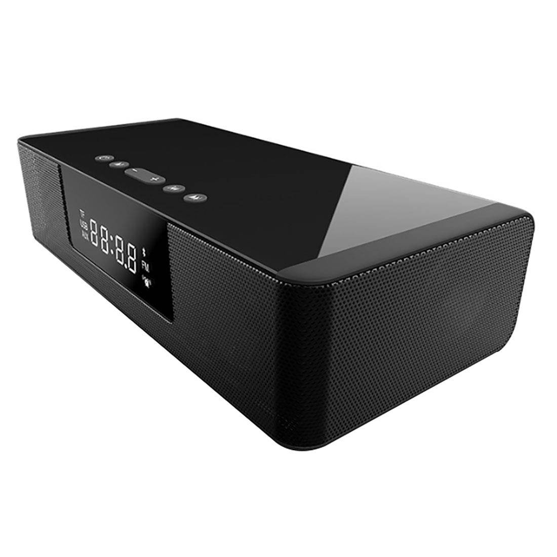SOUNDBAR BS-39A Clock Bluetooth Speaker Phone Wireless Charging Hand-free Calling Speaker