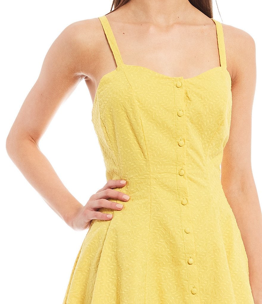 C&V Chelsea & Violet Button Front Dress