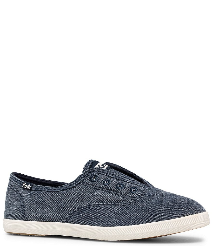 Keds Chillax Washed Canvas Slip-On Sneakers