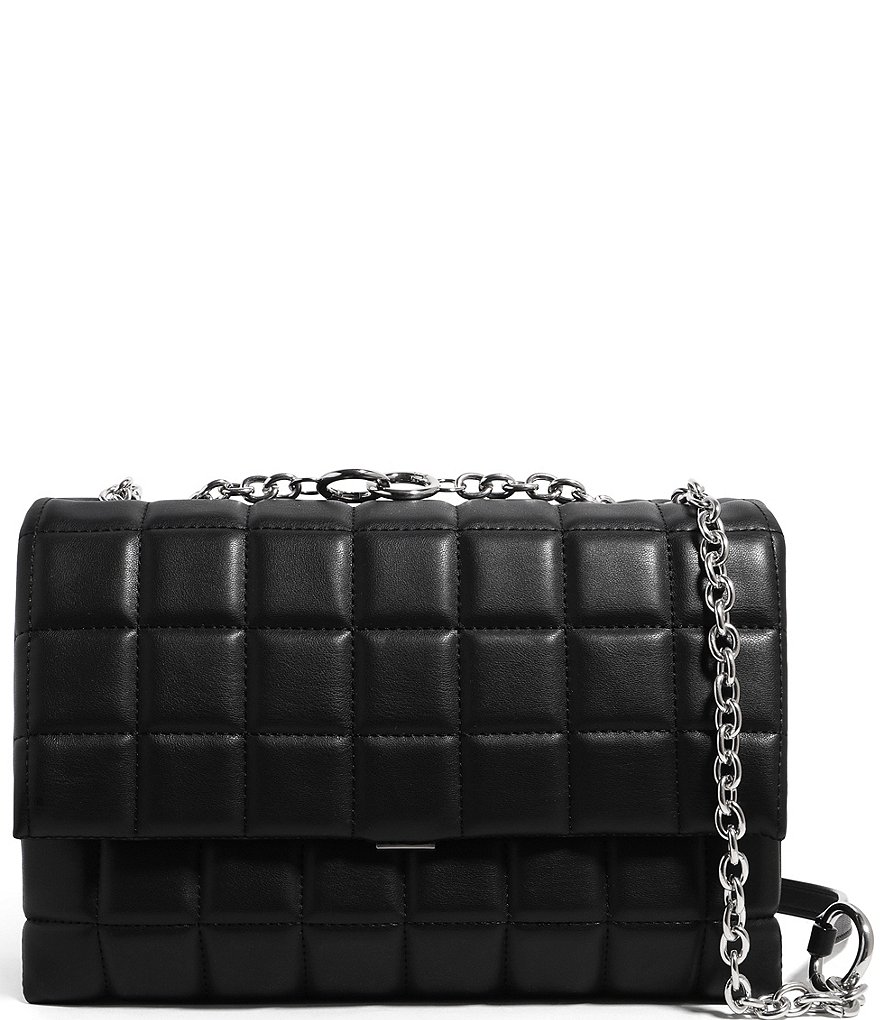House of Want H.O.W. We Step Up Quilted Vegan Leather Shoulder Bag