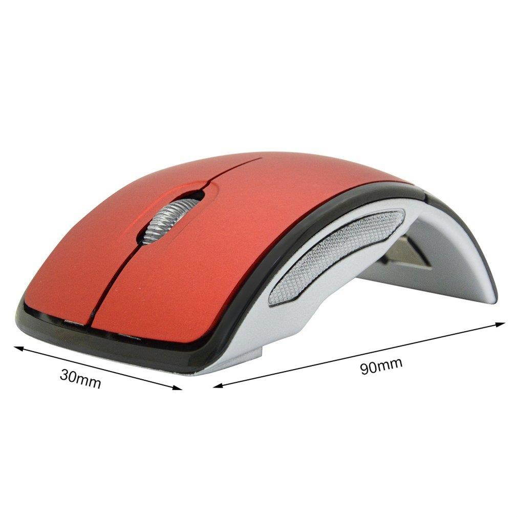 HXSJ Ergonomic Optical Office 2.4G Wireless Gaming Mouse Mice Adjustable 2400 DPI with 6 Buttons for Laptop PC Notebook Computer