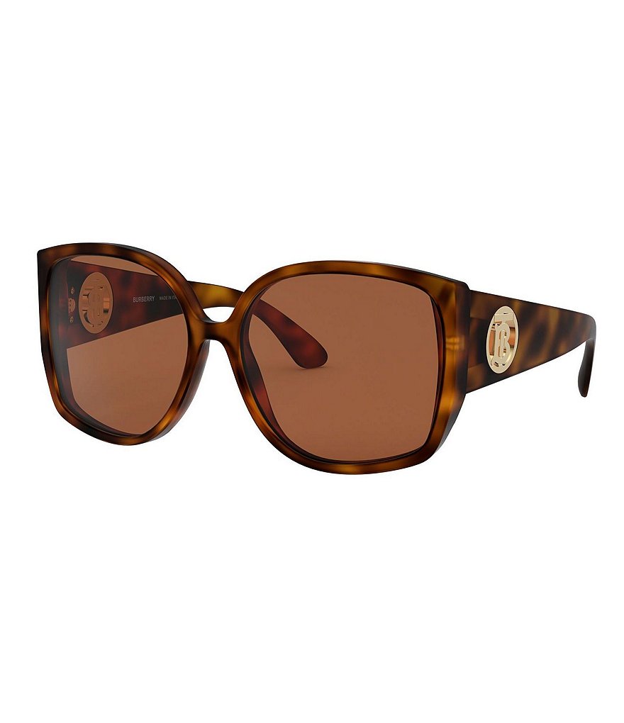 Burberry Tortoise Oversized Butterfly Sunglasses