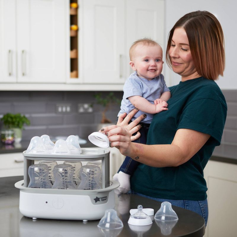 Nanobebe Baby Bottles Sippy Cups & Accessories Microwave Steam Sterilizer