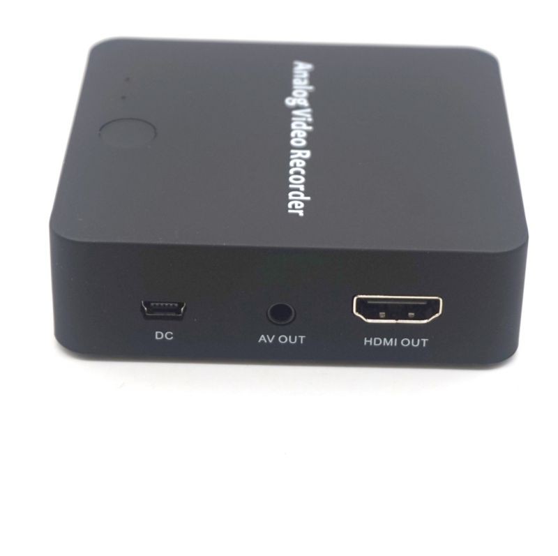 Plugadget VHS Digital Converter Video Recorder Device for VCR DVD DVR Camcorder AV Tape TO SD Media Analog File Digitizer