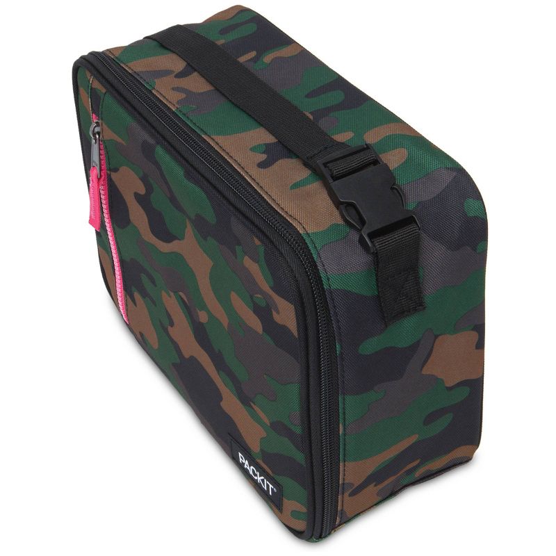 Packit Freezable Classic Lunch Box - Camo Hot Pink
