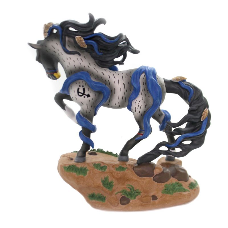 Trail Of Painted Ponies 9.25" Legend Of The Blue Horse Limited Edition  -  Decorative Figurines