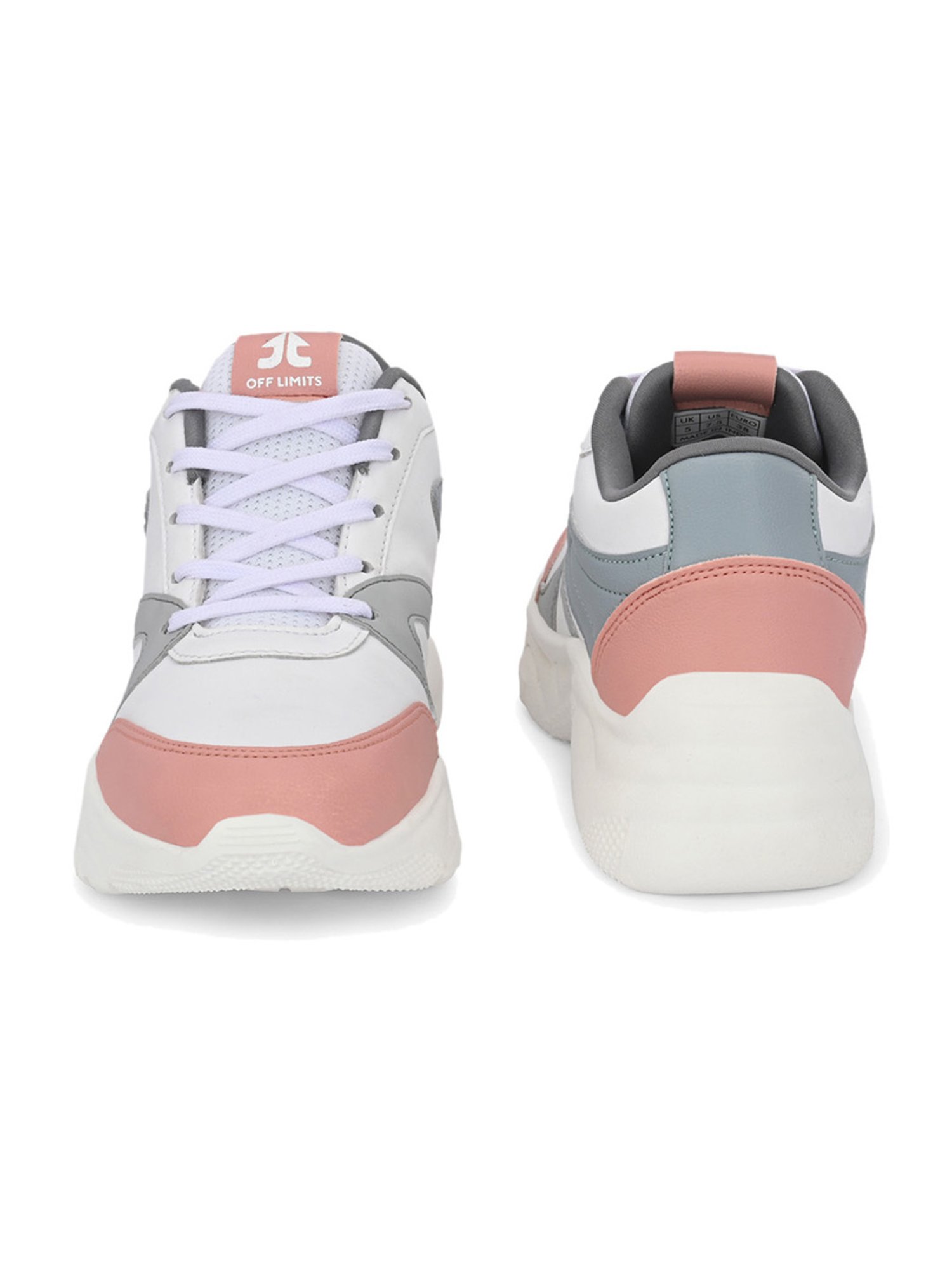 OFF LIMITS Women's White Running Shoes