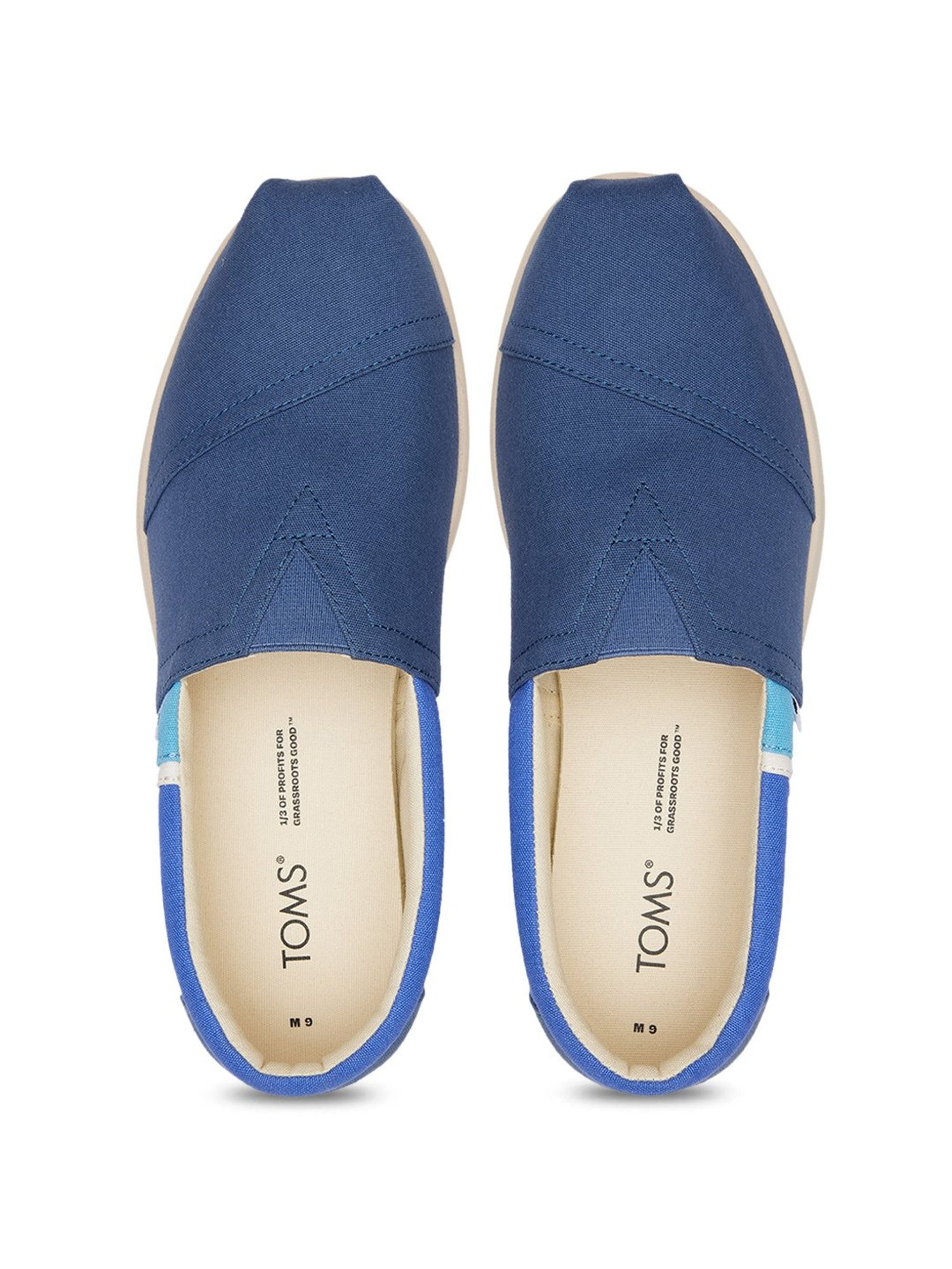 Toms Men's Alp FWD Blue Casual Loafers
