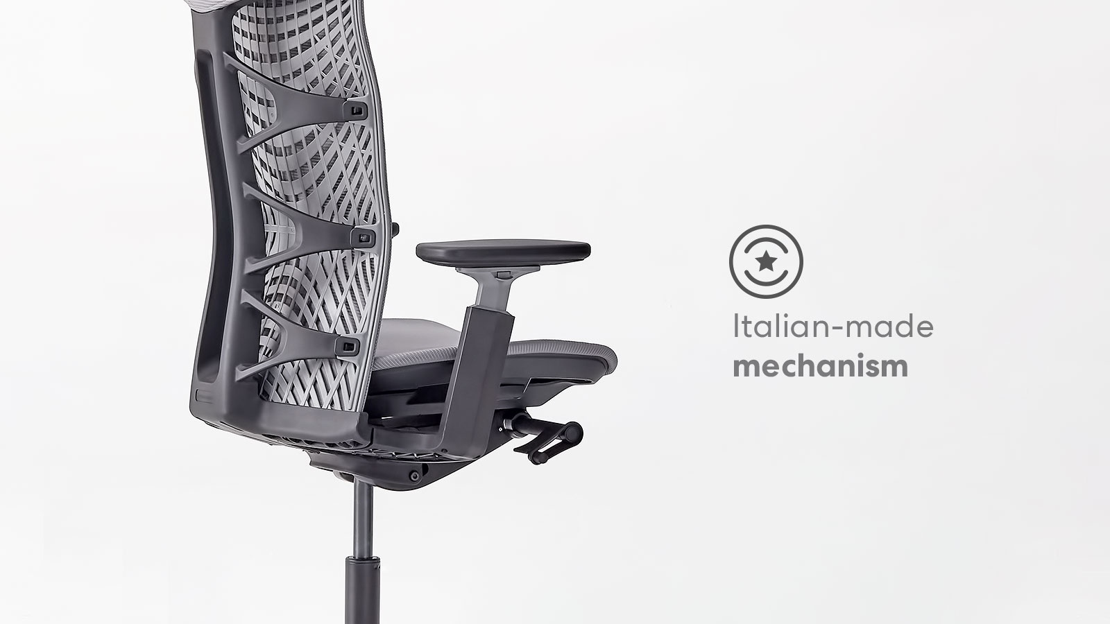 Autonomous Ergonomic Office Chair - ErgoChair Pro+ Black Frame, Naked Grey TPE