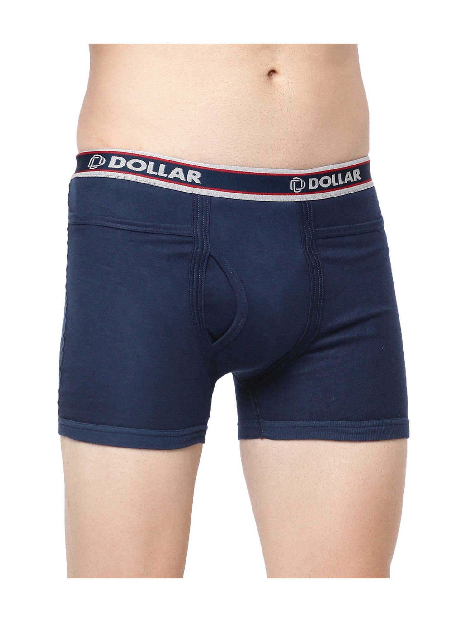 Dollar Bigboss Multicolor Solid Trunks (Pack of 3)