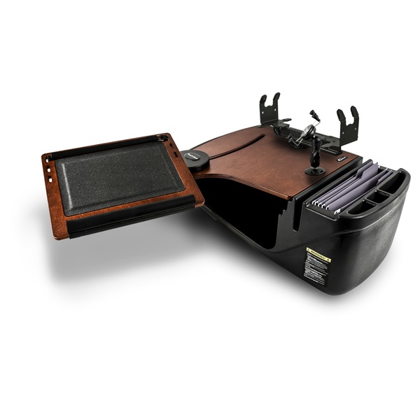 AutoExec AUE10225 Reach Front Seat Car Desk Mahogany Finish with Phone Mount and Printer Stand
ReachDesk-03 FS Printer MAH