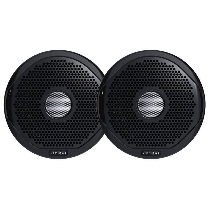 FUSION MS-FR4GB Grill Covers - Black for FR-Series Speakers