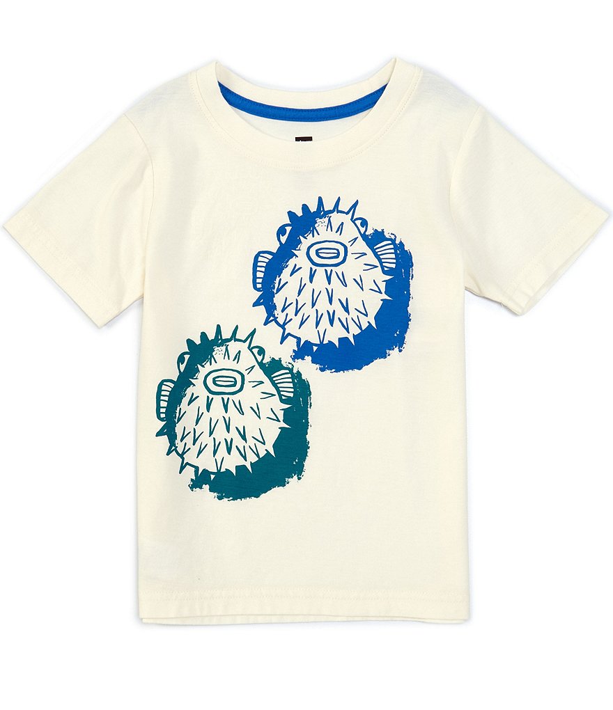 Tea Collection Little Boys 2-6 Short-Sleeve Rough-N-Puff UV Graphic Tee