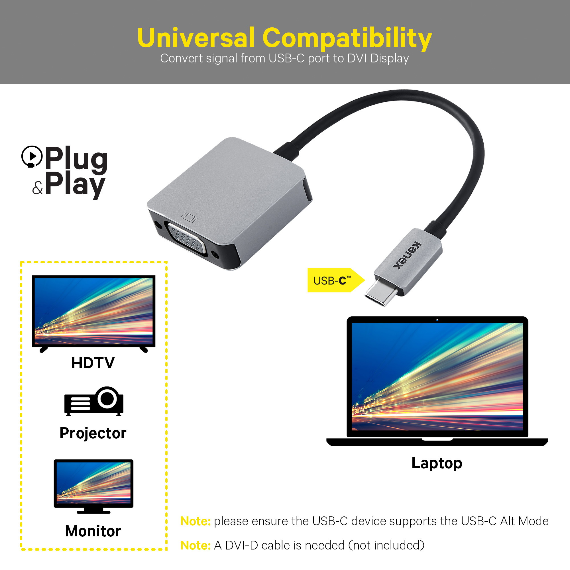 Kanex KU3CVGA Adapter