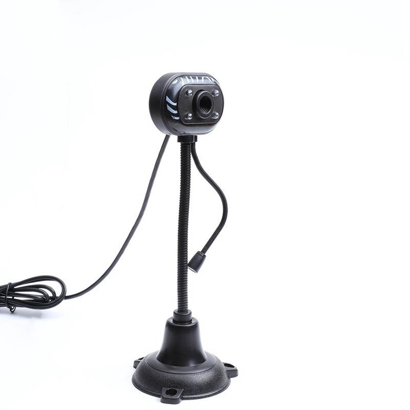Webcam HD Web Camera with Built-in HD Microphone 640X480P USB Plug Play Web Cam