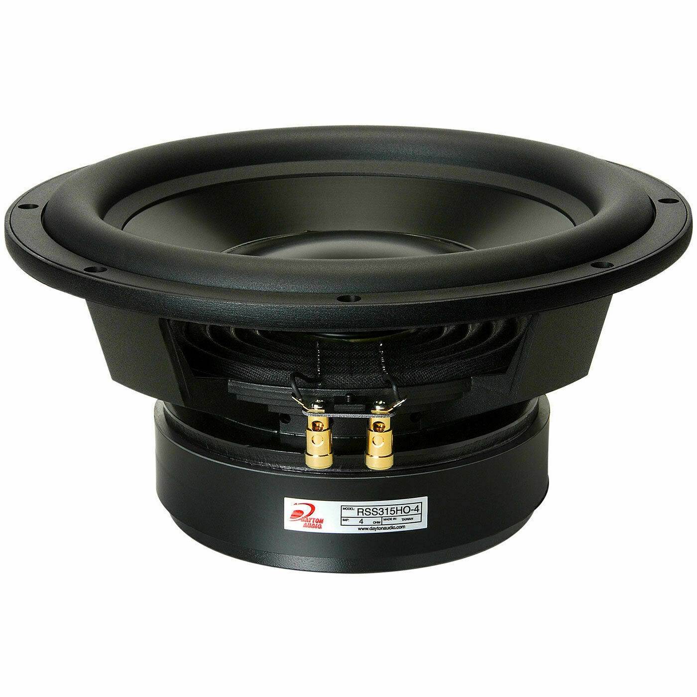 Dayton Audio - RSS315HO-4 - 12" Reference HO Subwoofer 4 Ohm