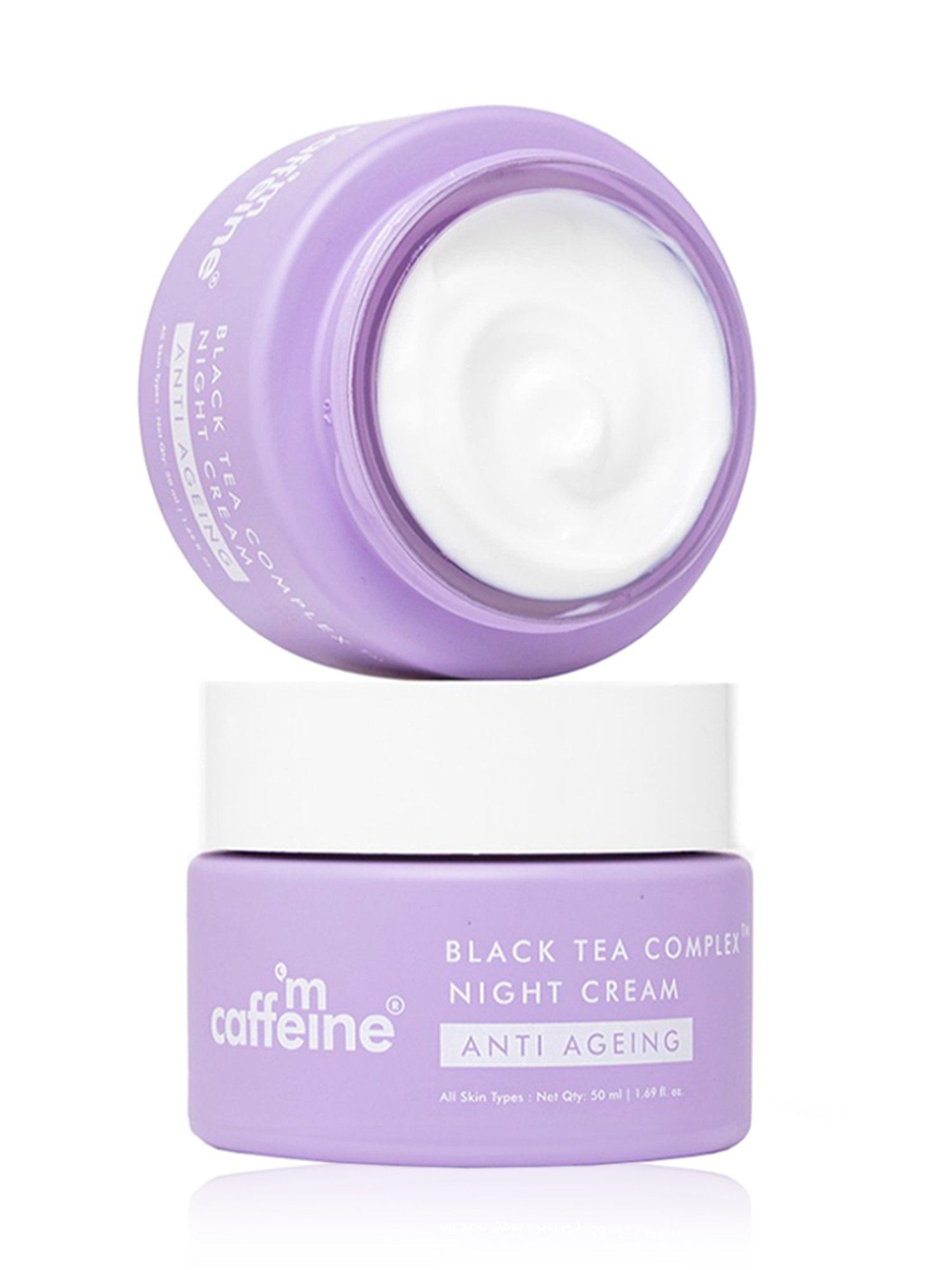 mCaffeine Black Tea Complex Night Cream - 50 ml