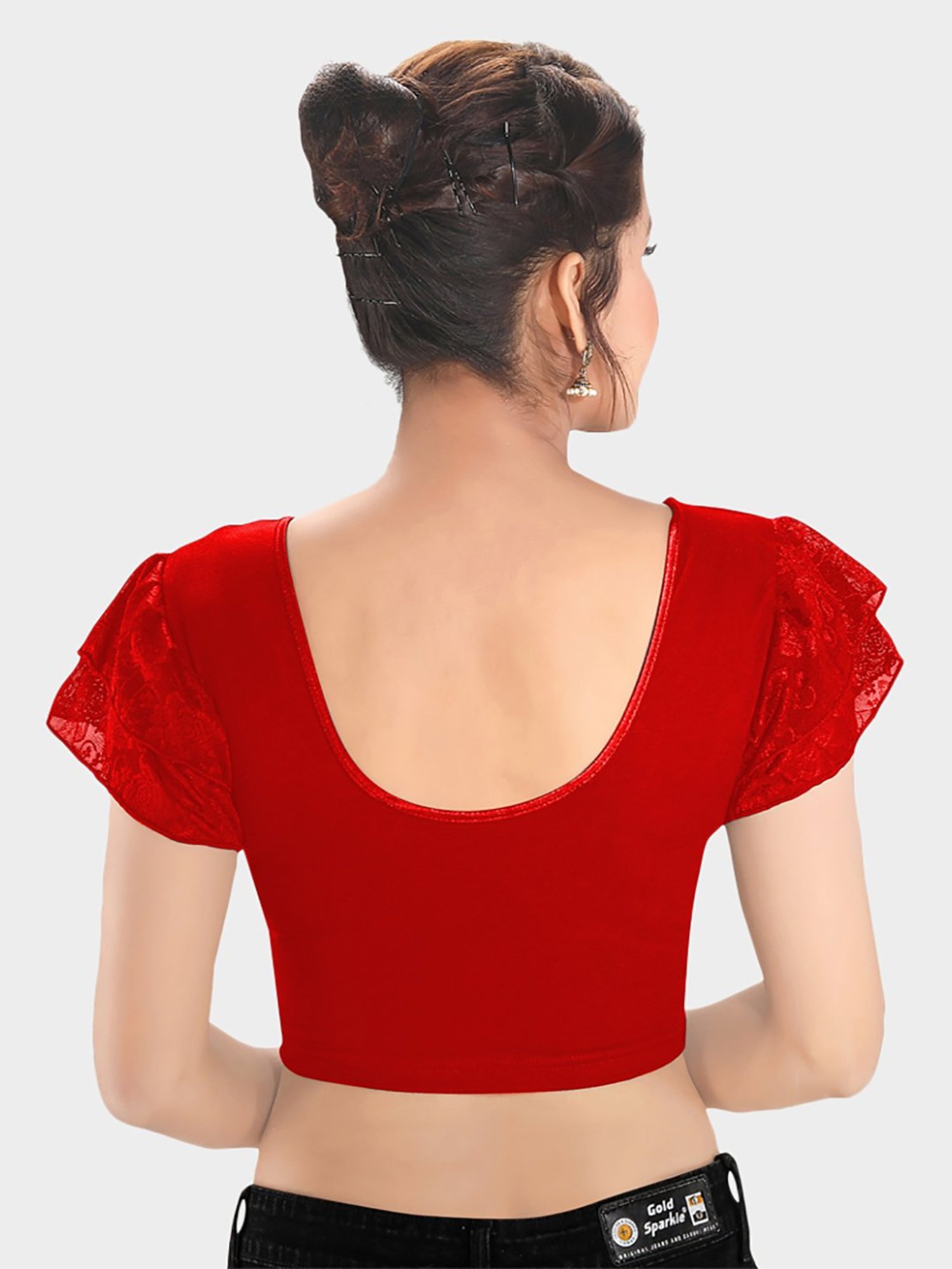 Salwar Studio Red Blouse