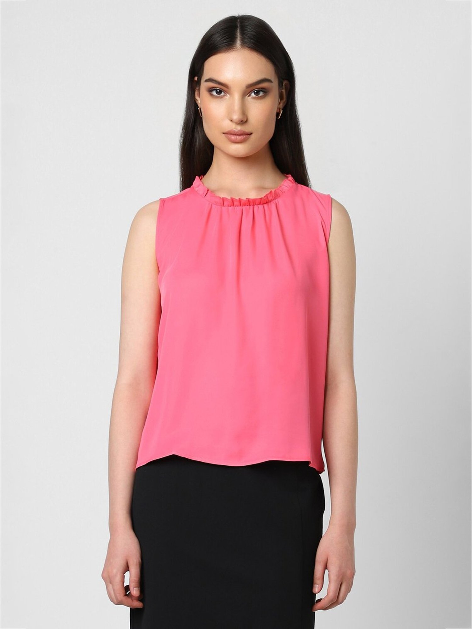 Van Heusen Pink Regular Fit Top