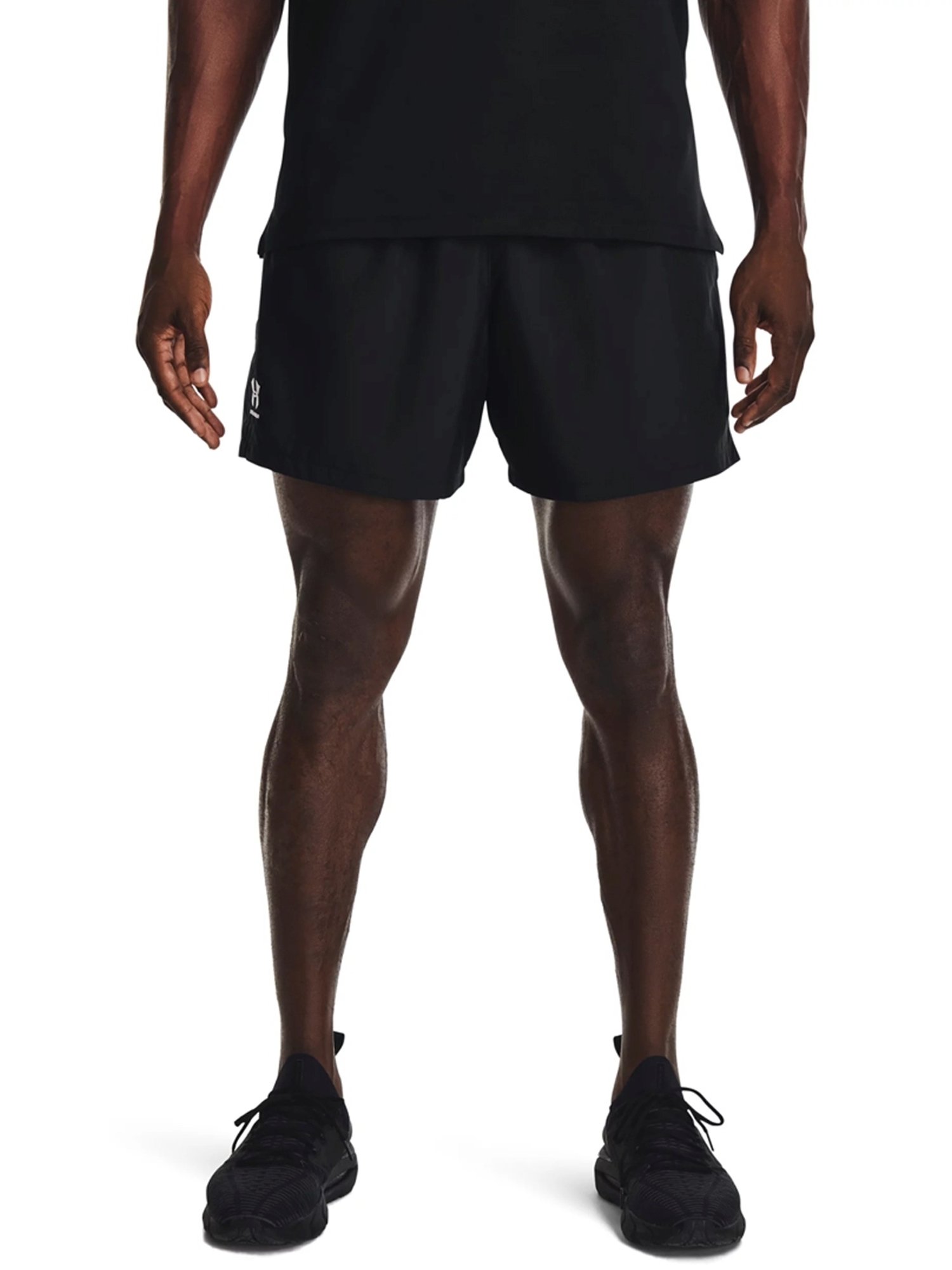 Under Armour Black Loose Fit Sports Shorts