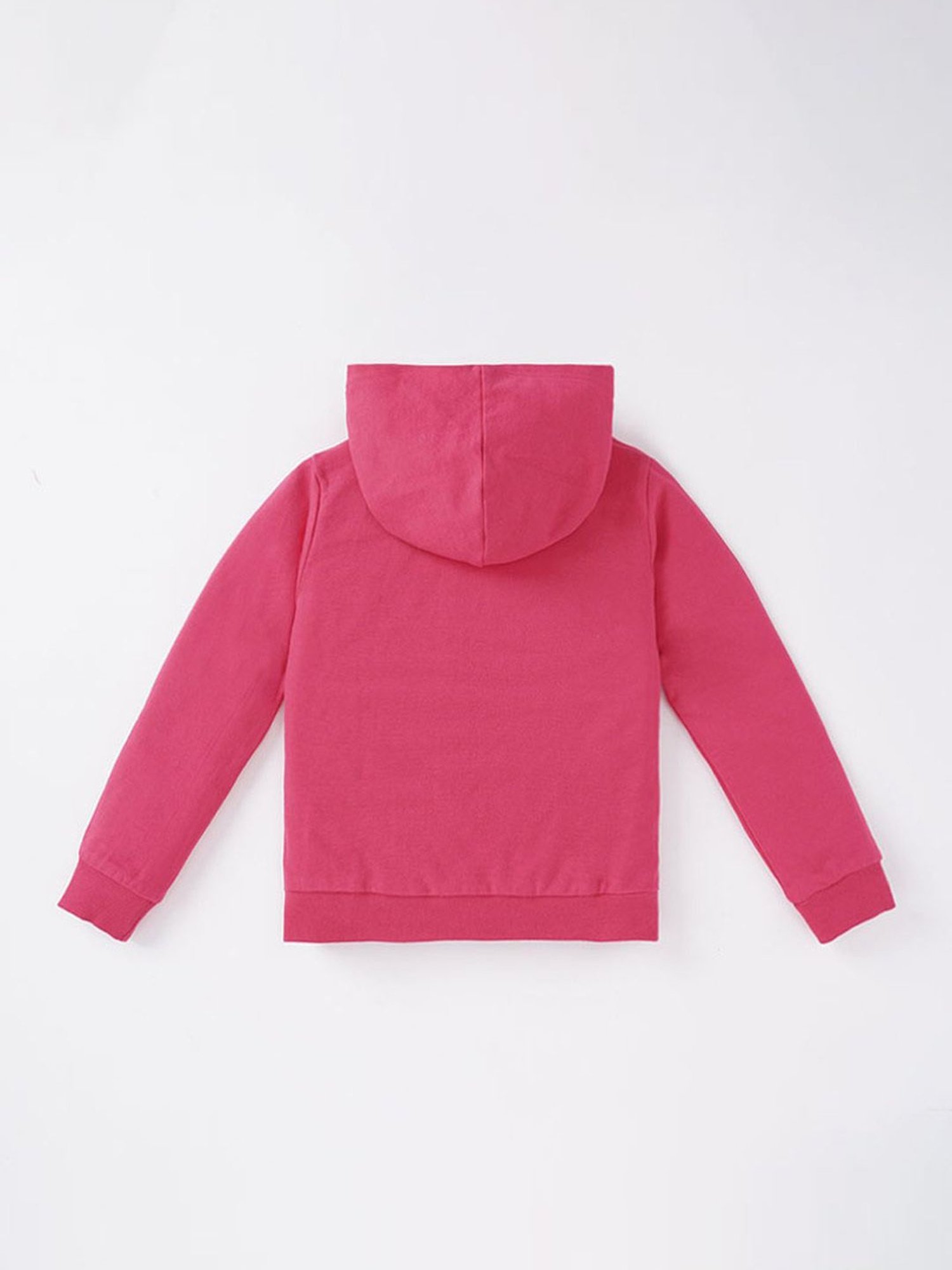 KIDS ONLY Blue Cotton Embroidered Full Sleeves Sweatshirt