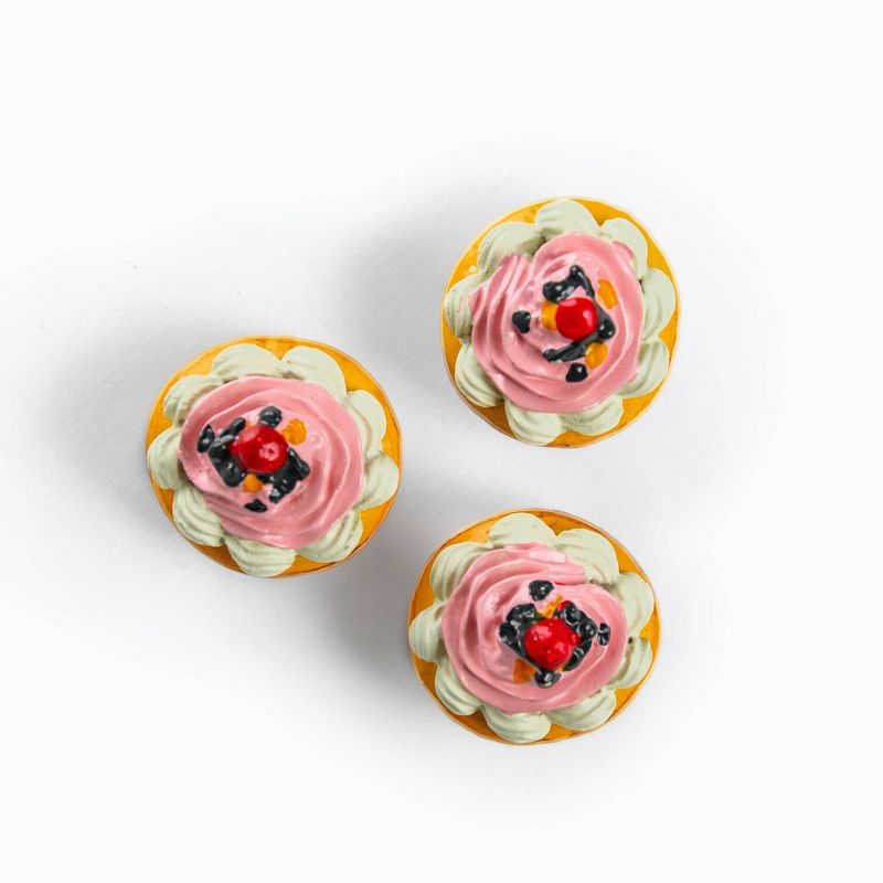 18" Doll Food Kitchen Accessories - American Bake Shop 3pc Cupcake Set Plus Box