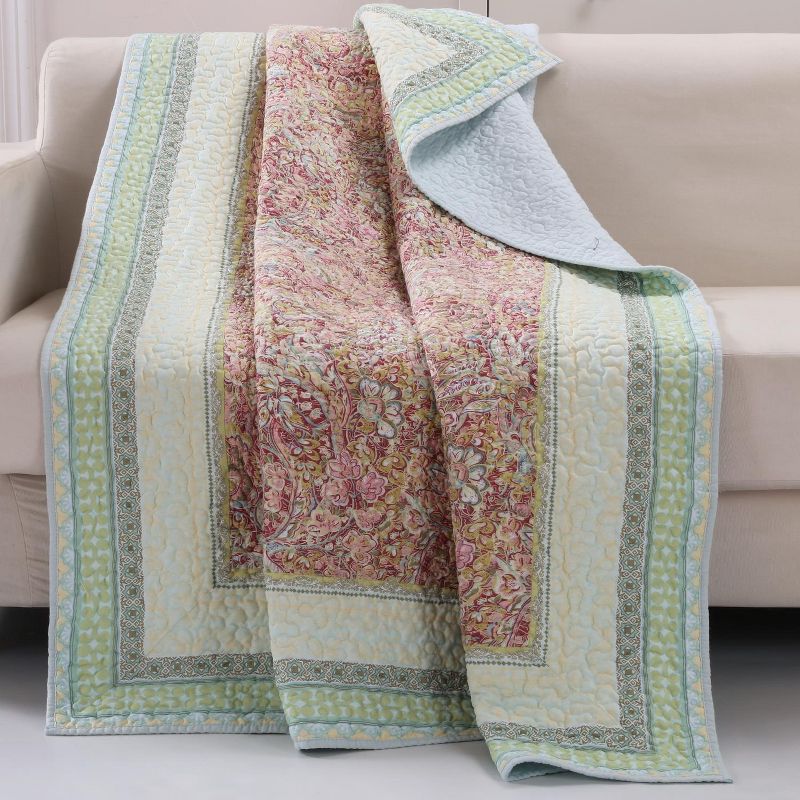 Avenie Citrus Fruits Blue Woven Throw Blanket - Deny Designs